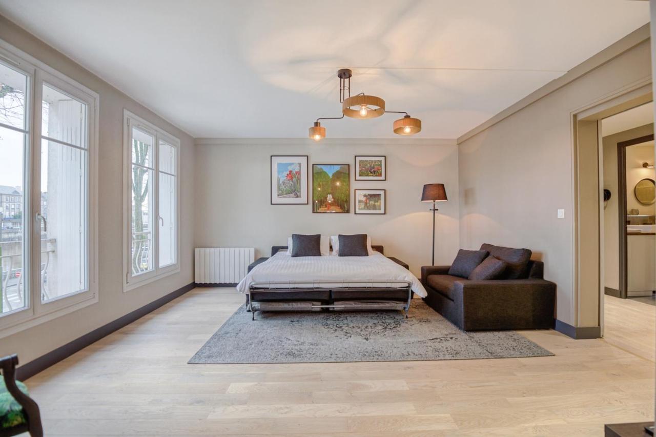Le Gambetta - T3 Standing Avec Parking, Wifi, Netflix Daire Laval  Dış mekan fotoğraf